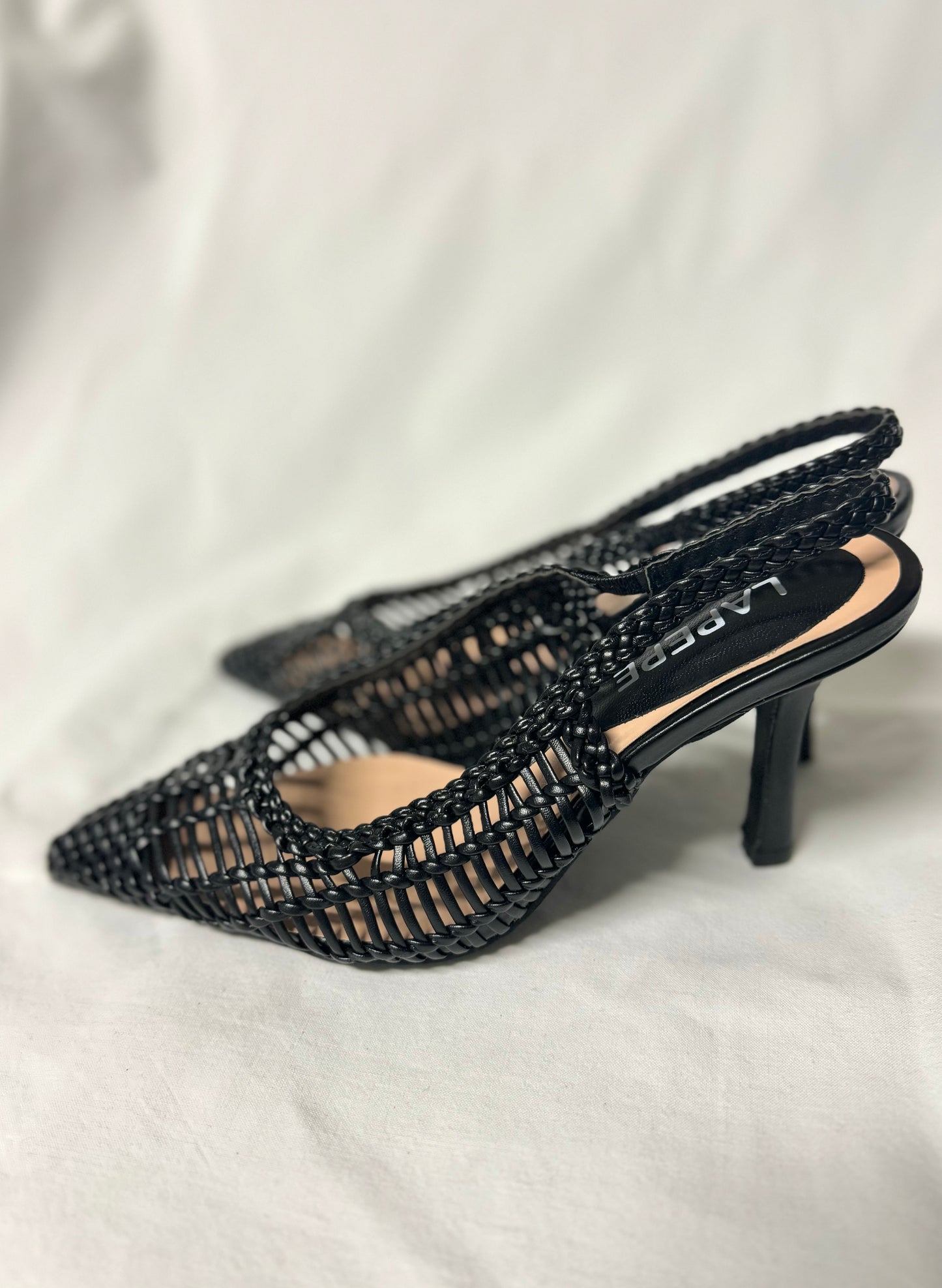 Slingback Nera Retinata