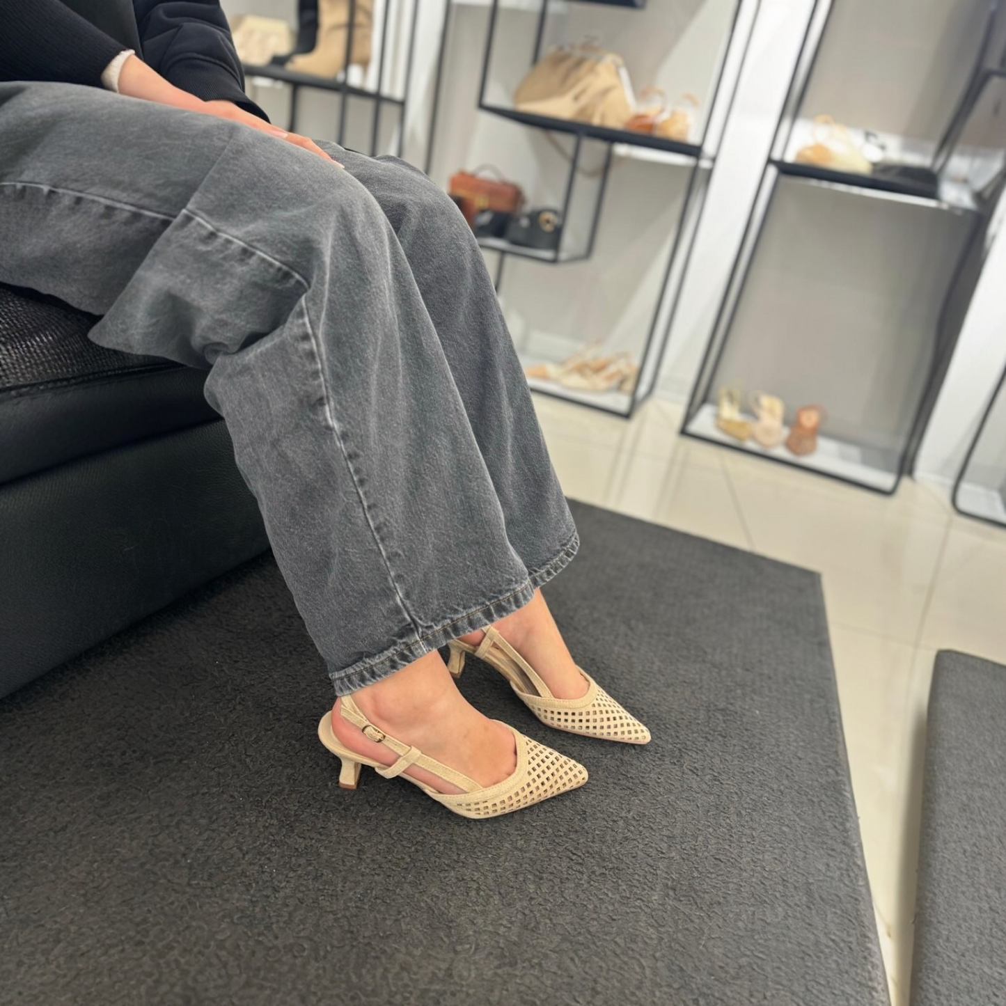Slingback Susy Nude