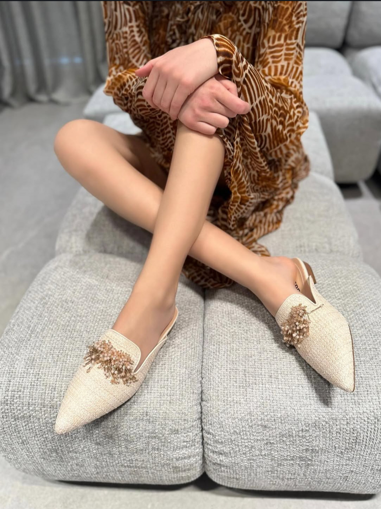 Sabot Basso Doroty Beige