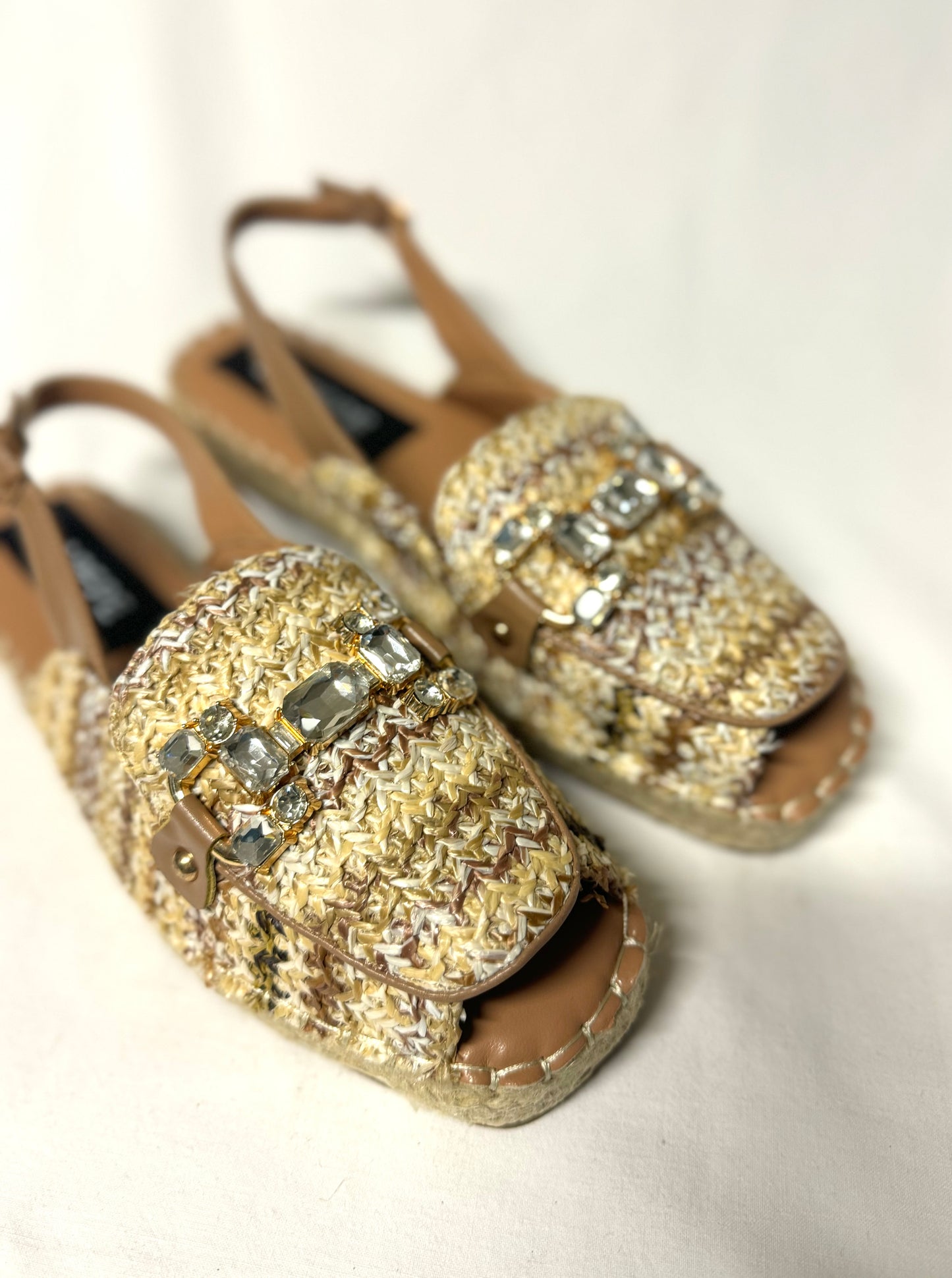 Espadrillas Khaki Spuntata