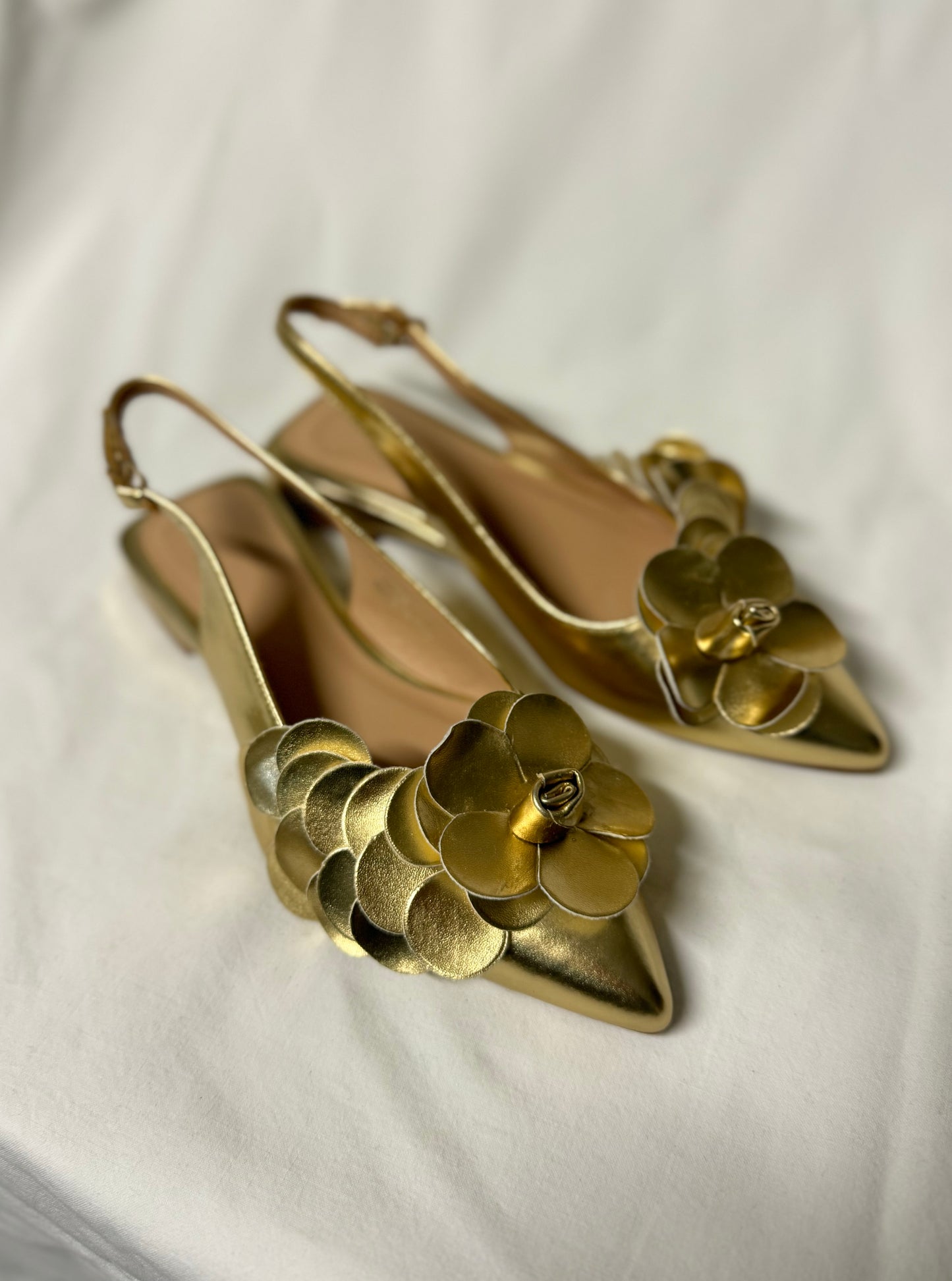 Ballerina con Fiore Oro