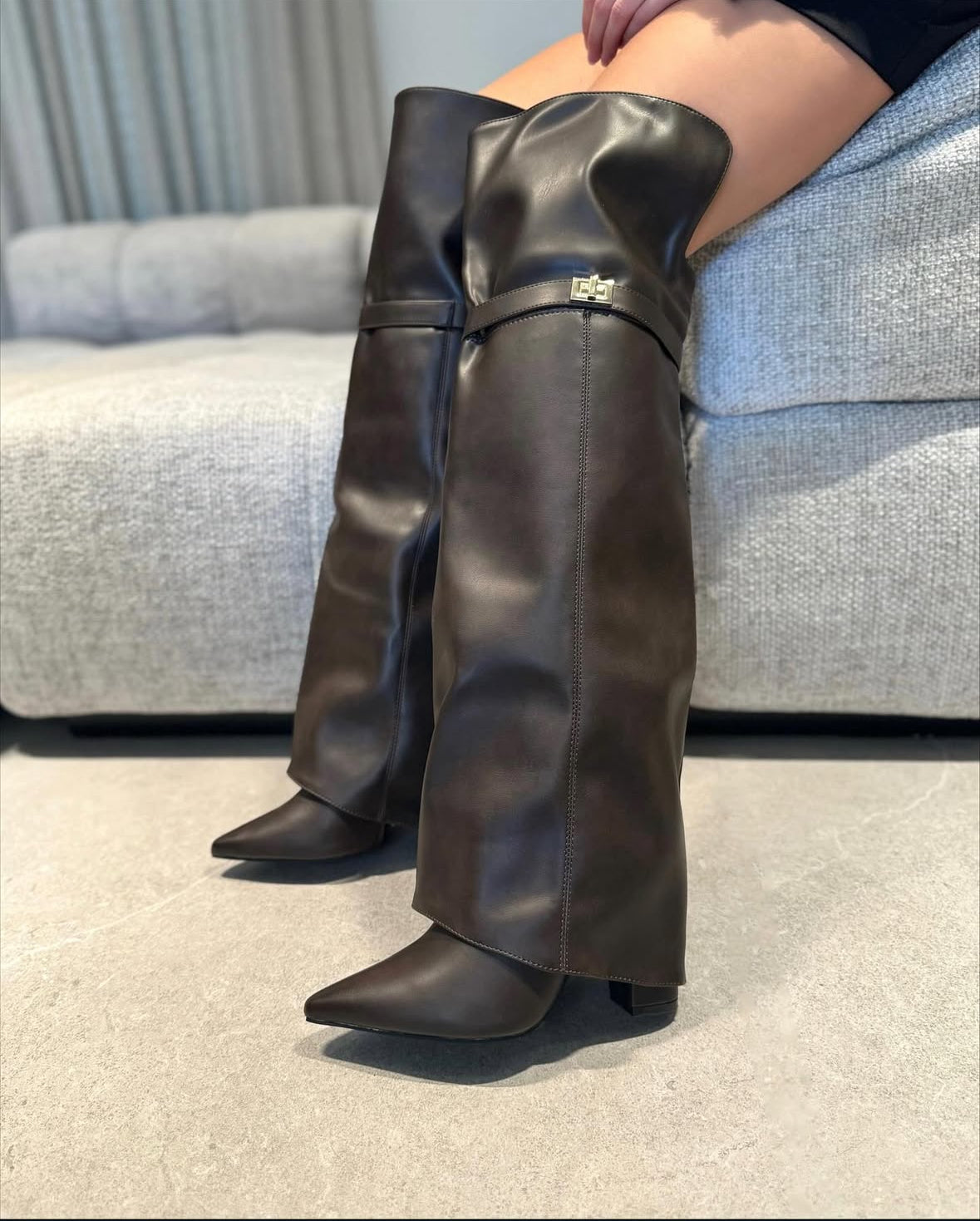 Stivale Genesia Testa Di Moro