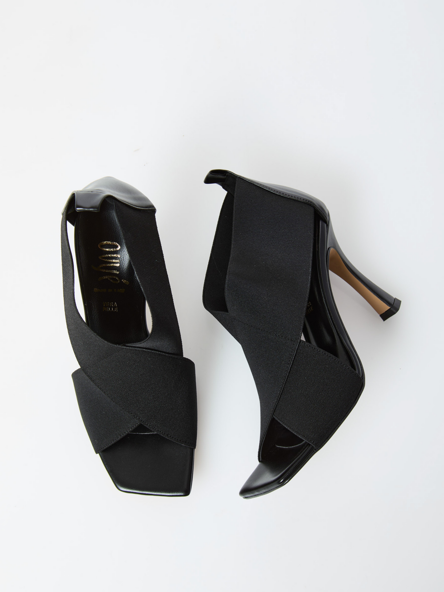 Sandali in Tessuto Elastico HATTIE Ovyè Black