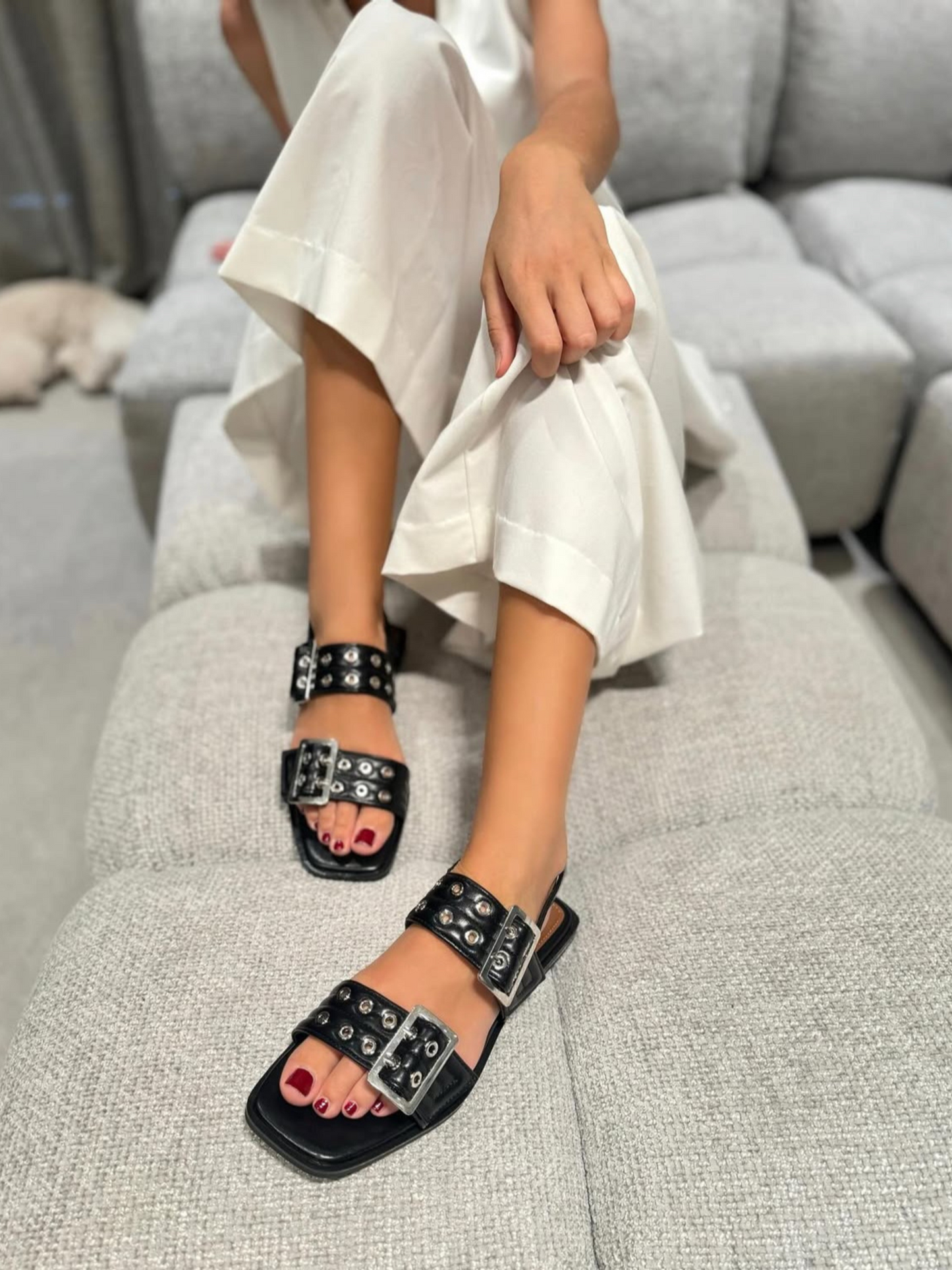 Sandali Bassi Rachele Black