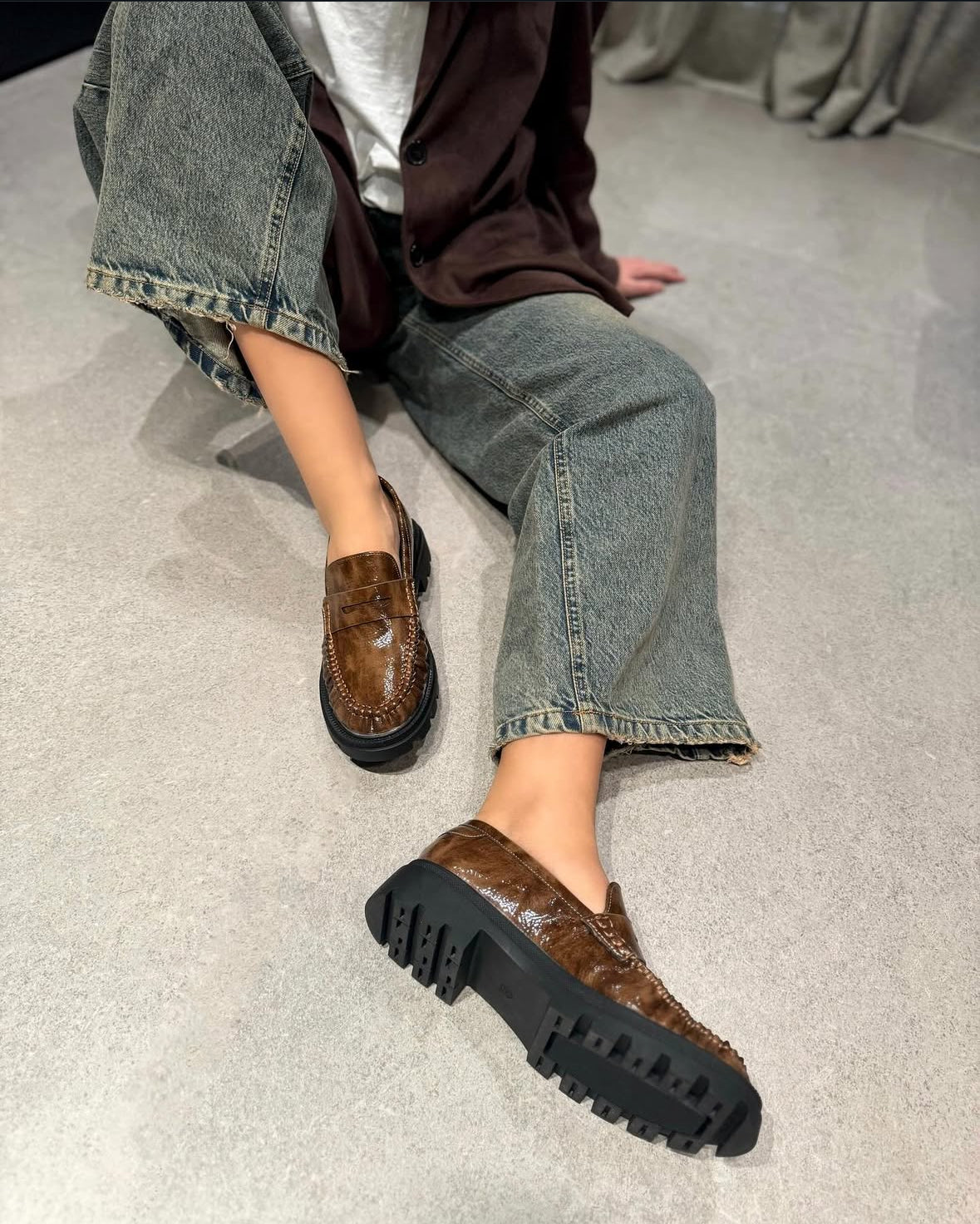 Mocassino Rama Brown