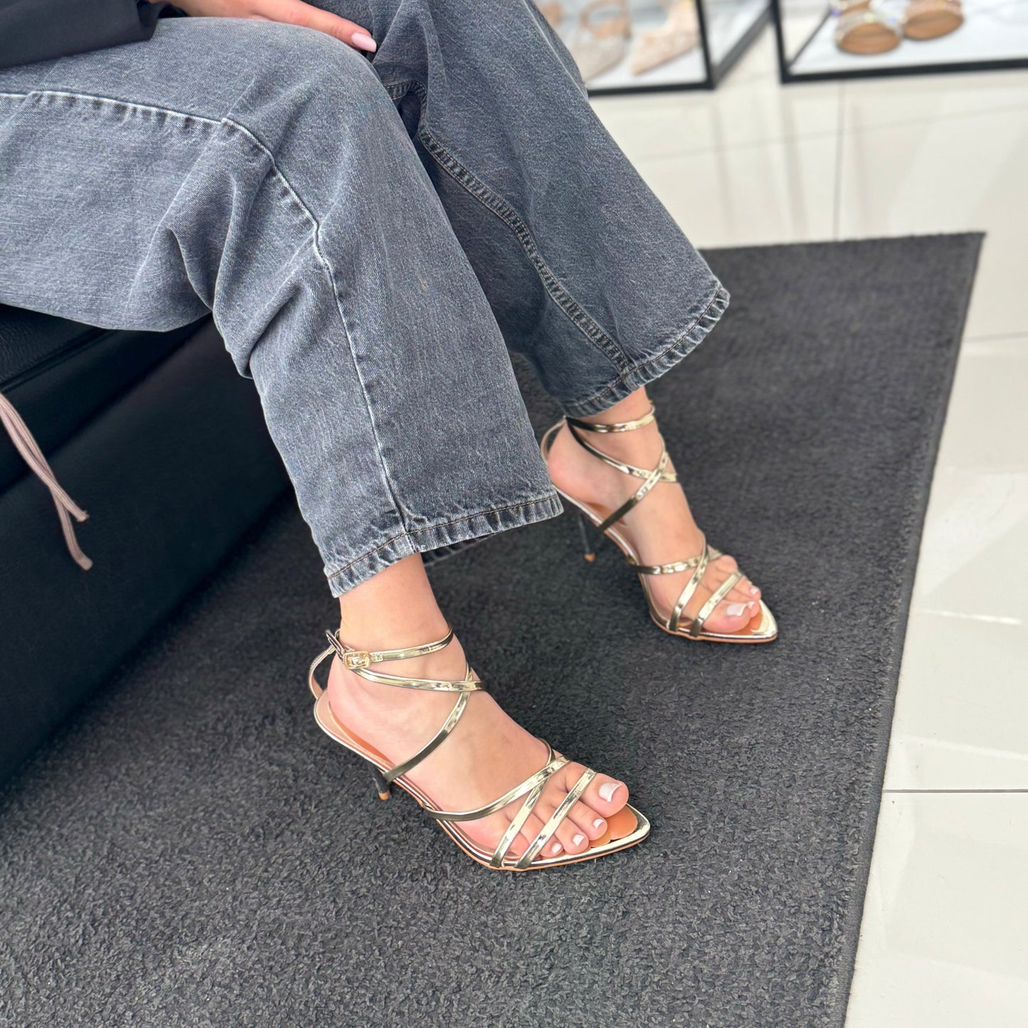 Sandali Allegra Gold