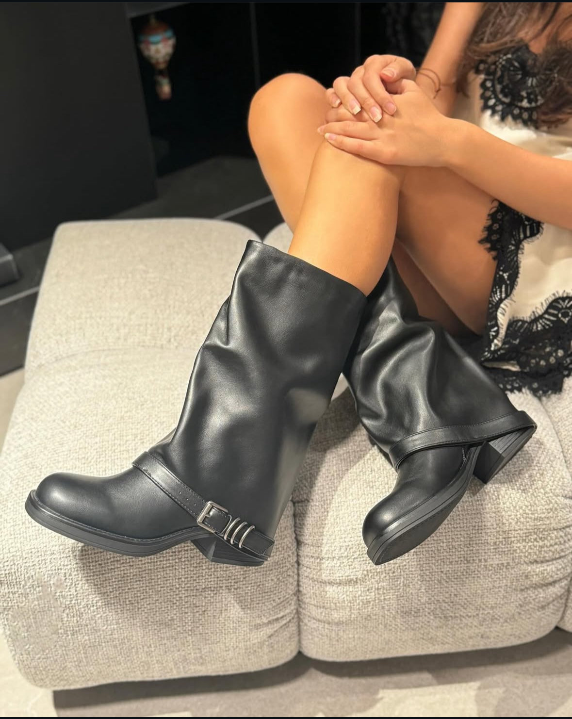 Stivale Donatella Black