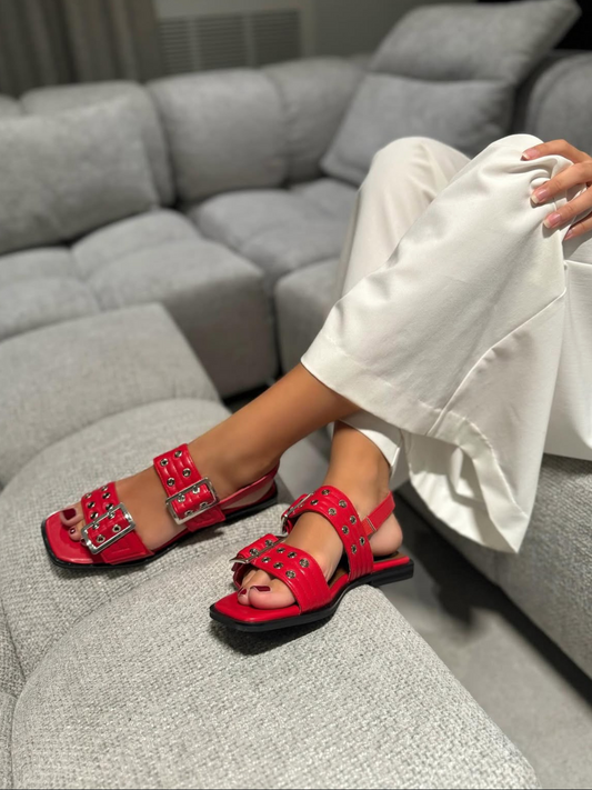 Sandali Bassi Rachele Red