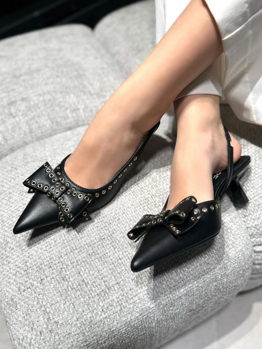 Slingback Antonella Black