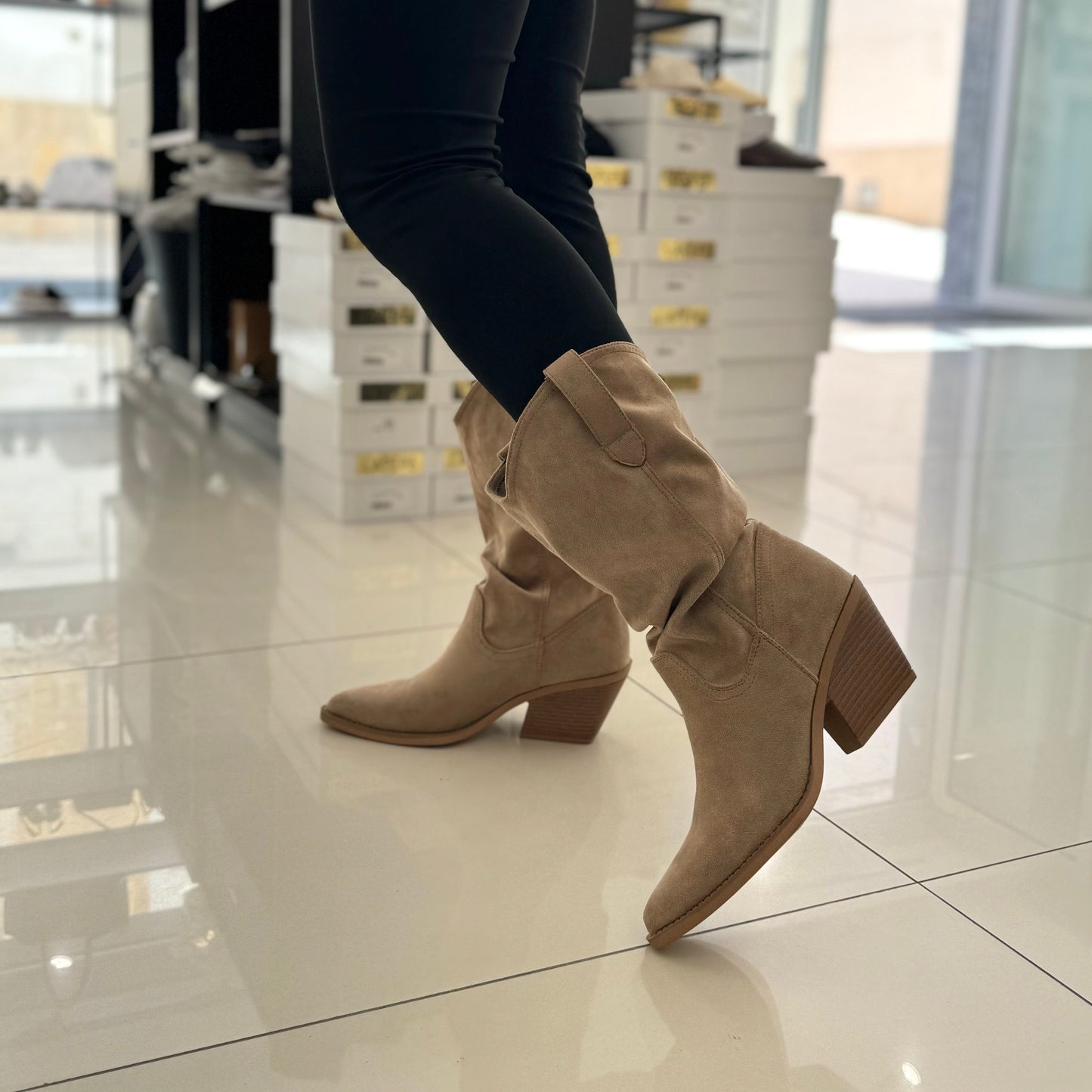 Stivaletto Texas Khaki