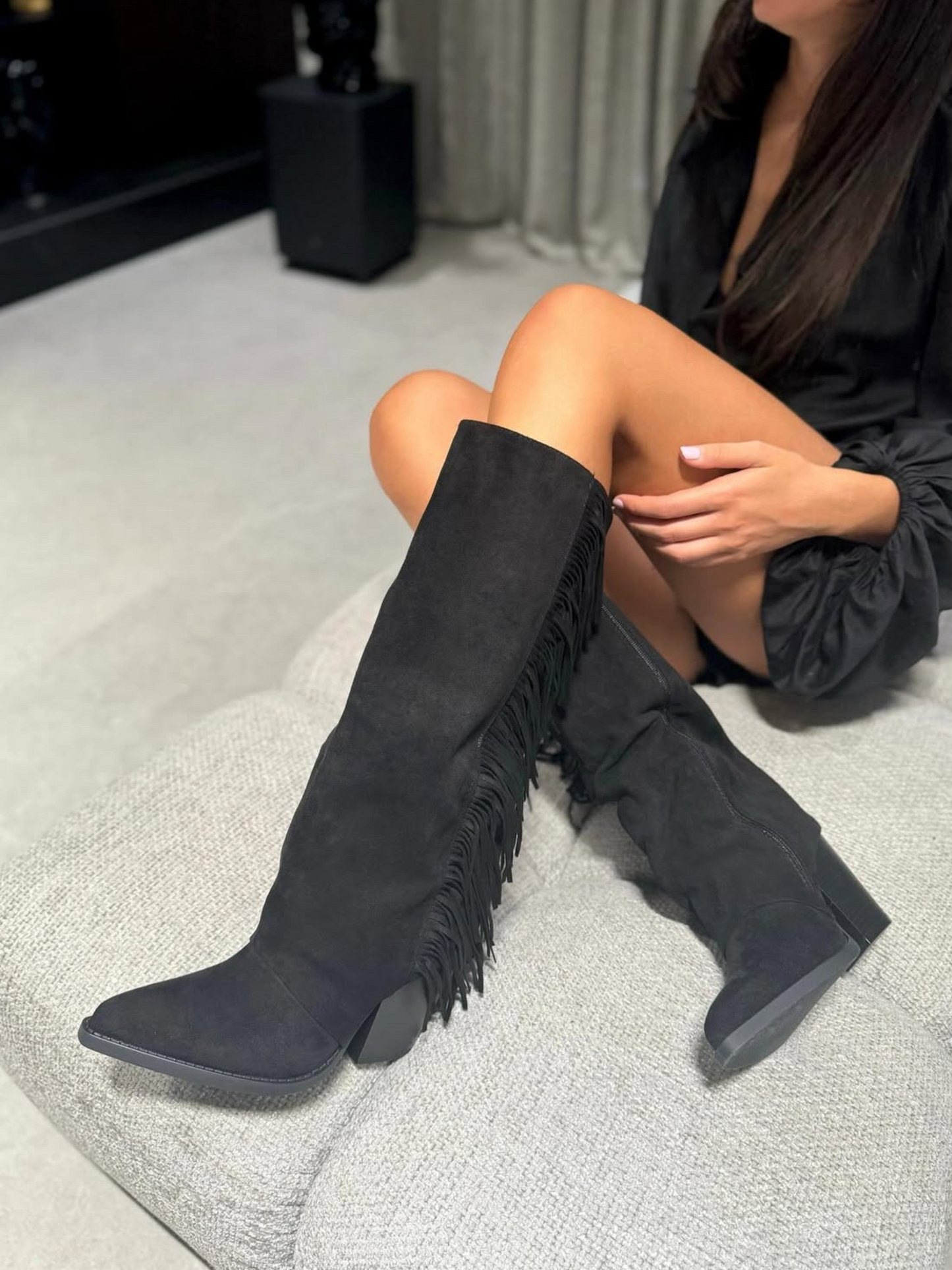 Stivale / Texano Magda Black