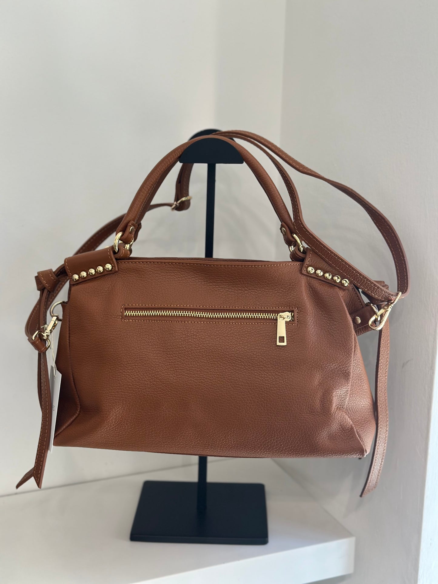 Borsa Gemma Pelle Cuoio