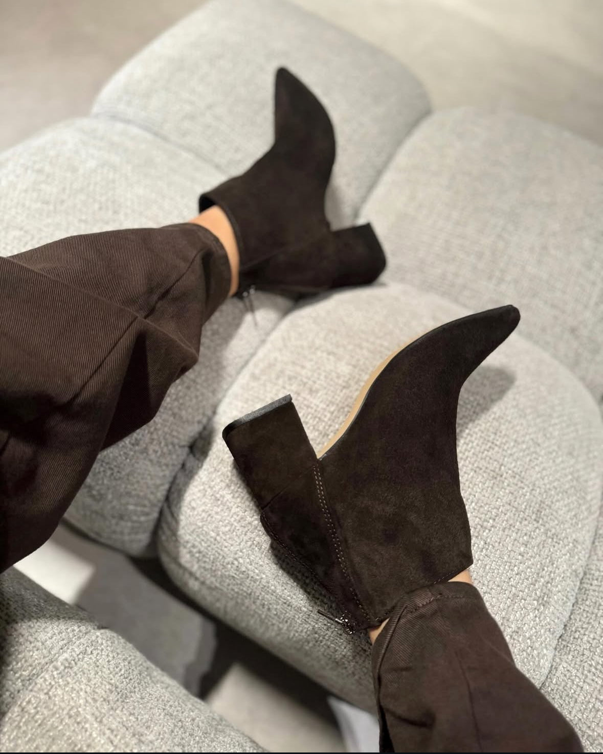 Stivaletto Lia Diva Vero Camoscio TDM