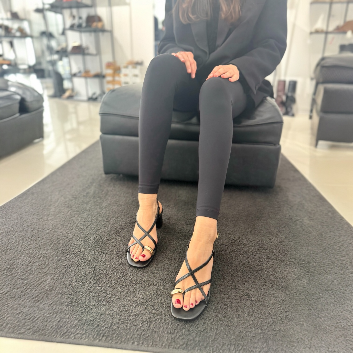 Sandali Melbourne Black