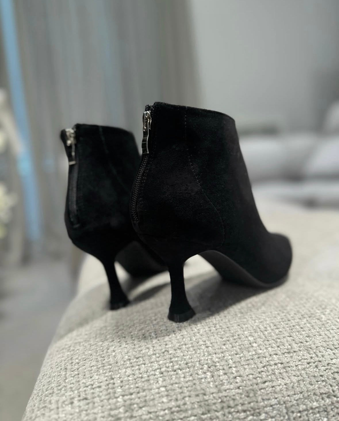 Stivaletto Elettra Camoscio Black