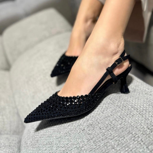 Slingback Vera Black