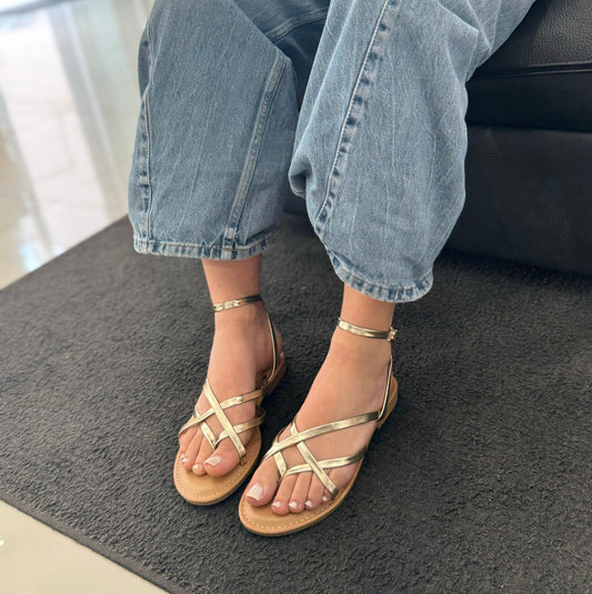 Sandali Vittoria Gold