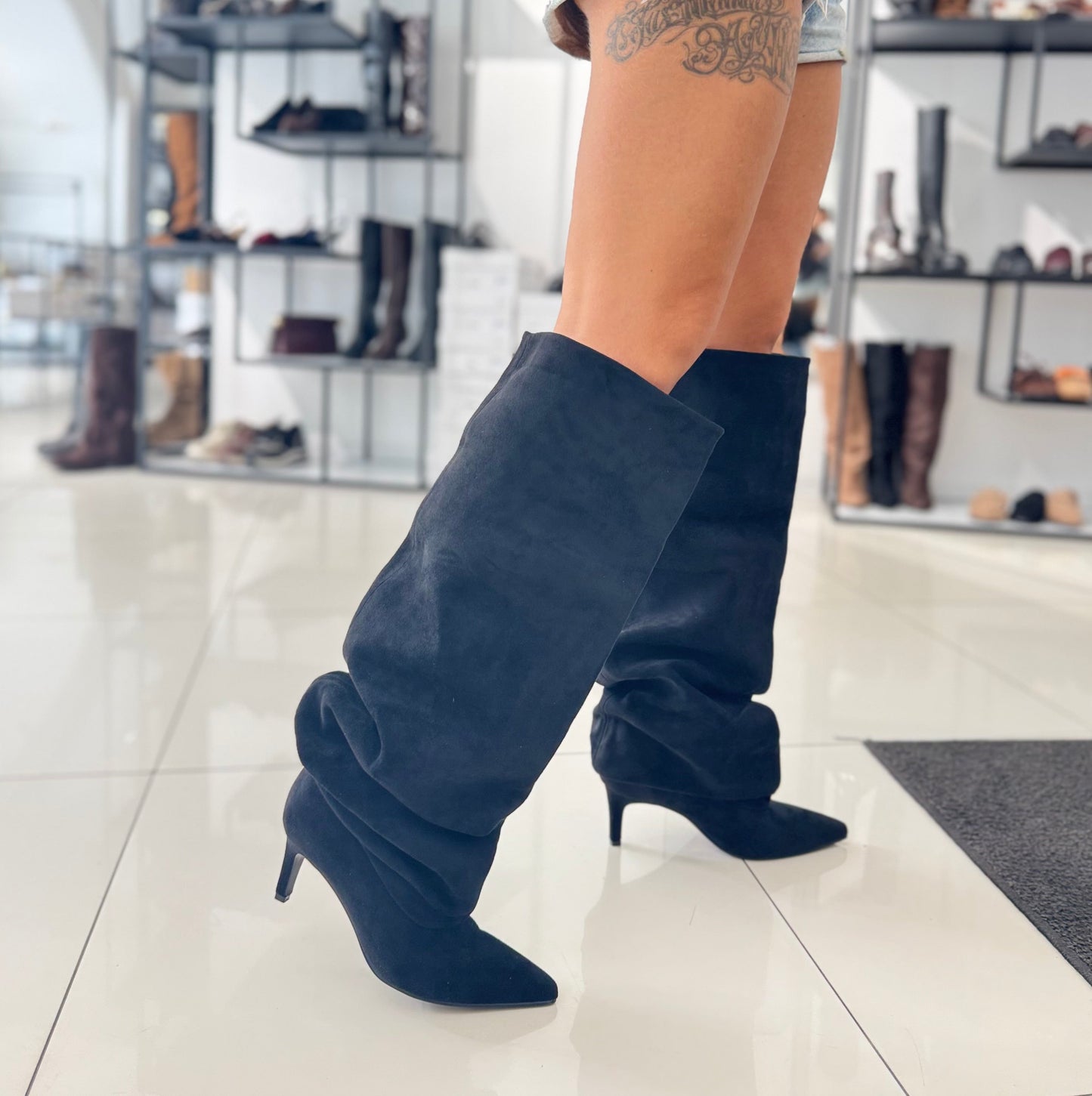 Stivale Paola Black