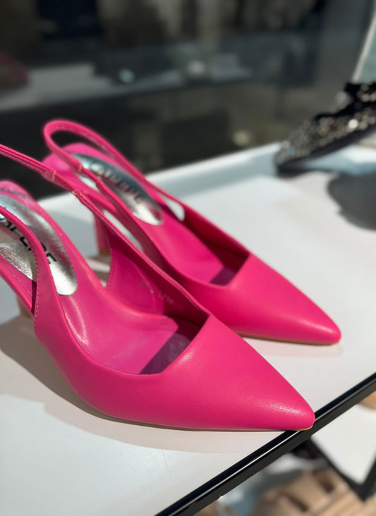 Slingback Ambra Fucsia
