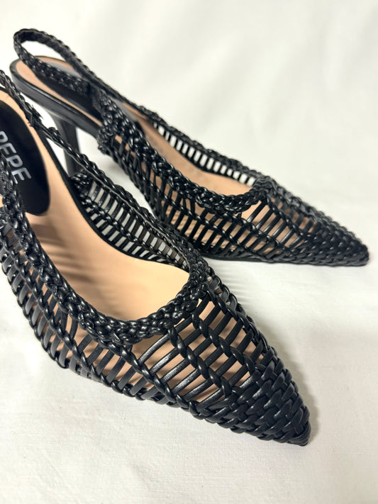 Slingback Nera Retinata