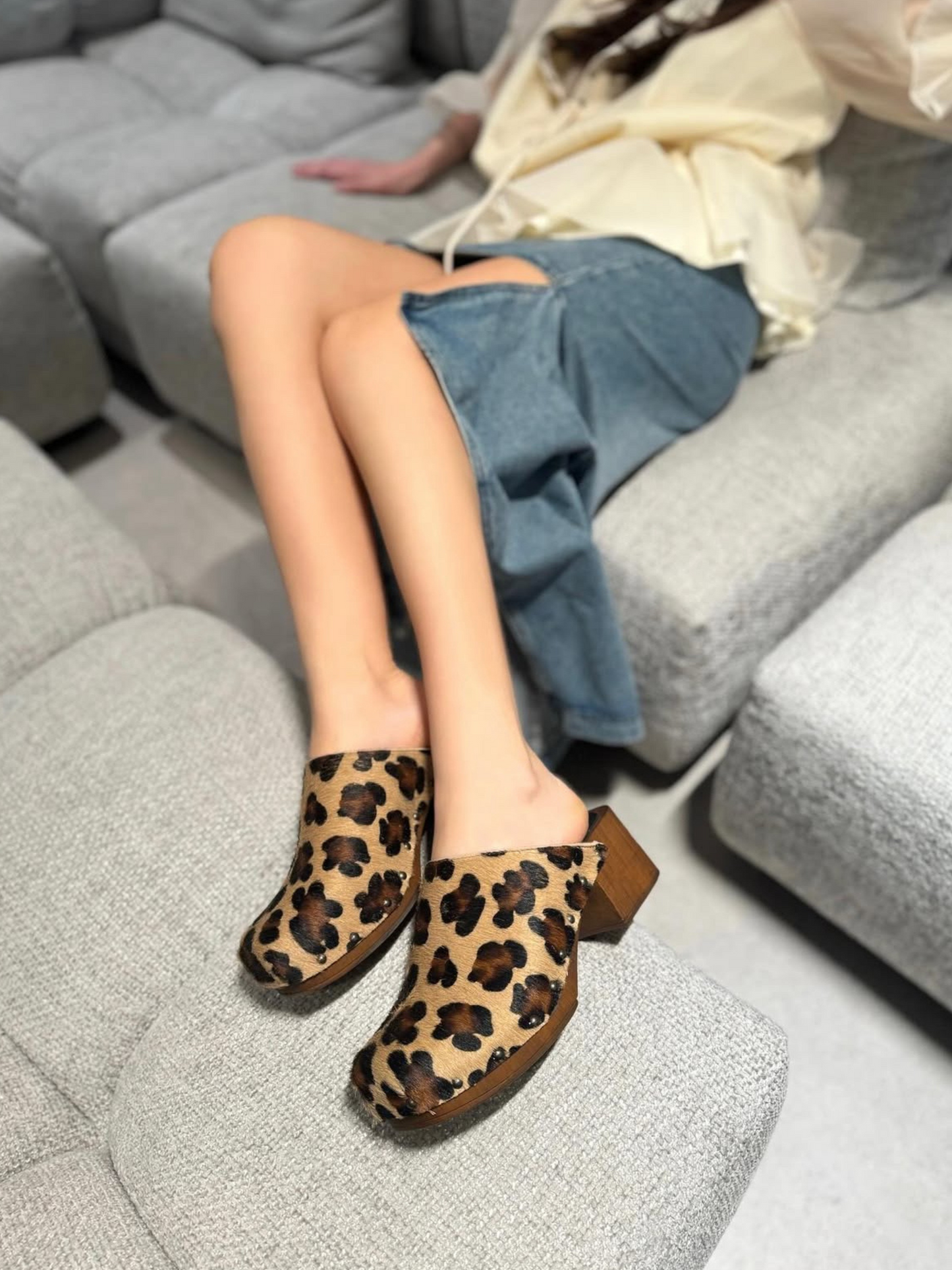 Sabot Marradini Shoes Ghepardo Brandy