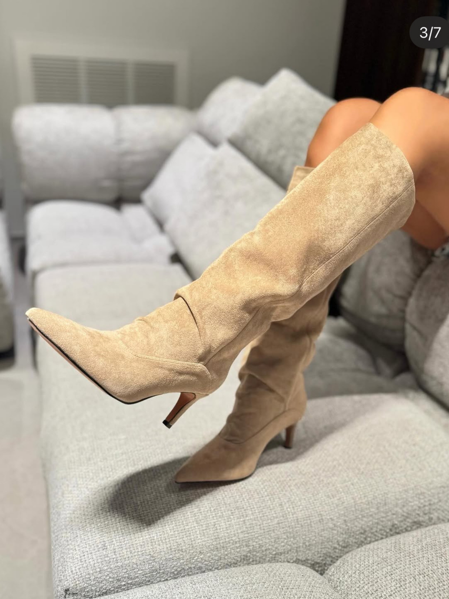 Stivale Alma Beige
