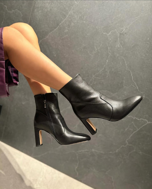 Stivaletto Nora New York Pelle Nero