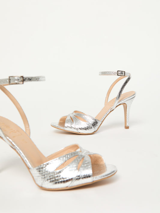Sandali Laminati Argento Ovyè