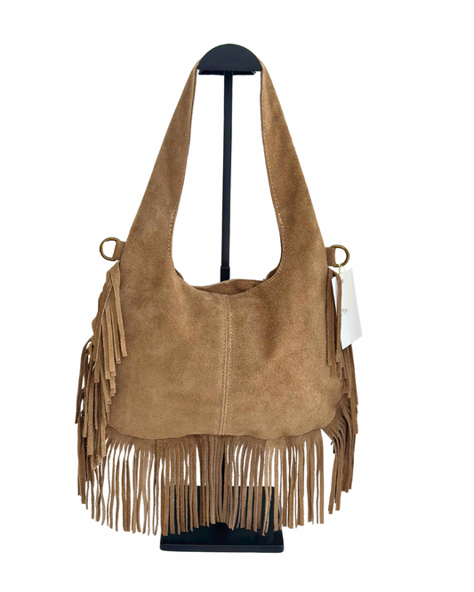 Borsa Gianna Khaki Vero camoscio