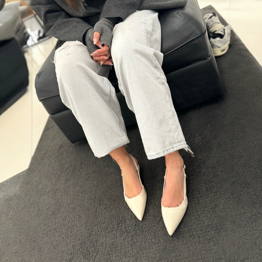 Slingback Anita Beige