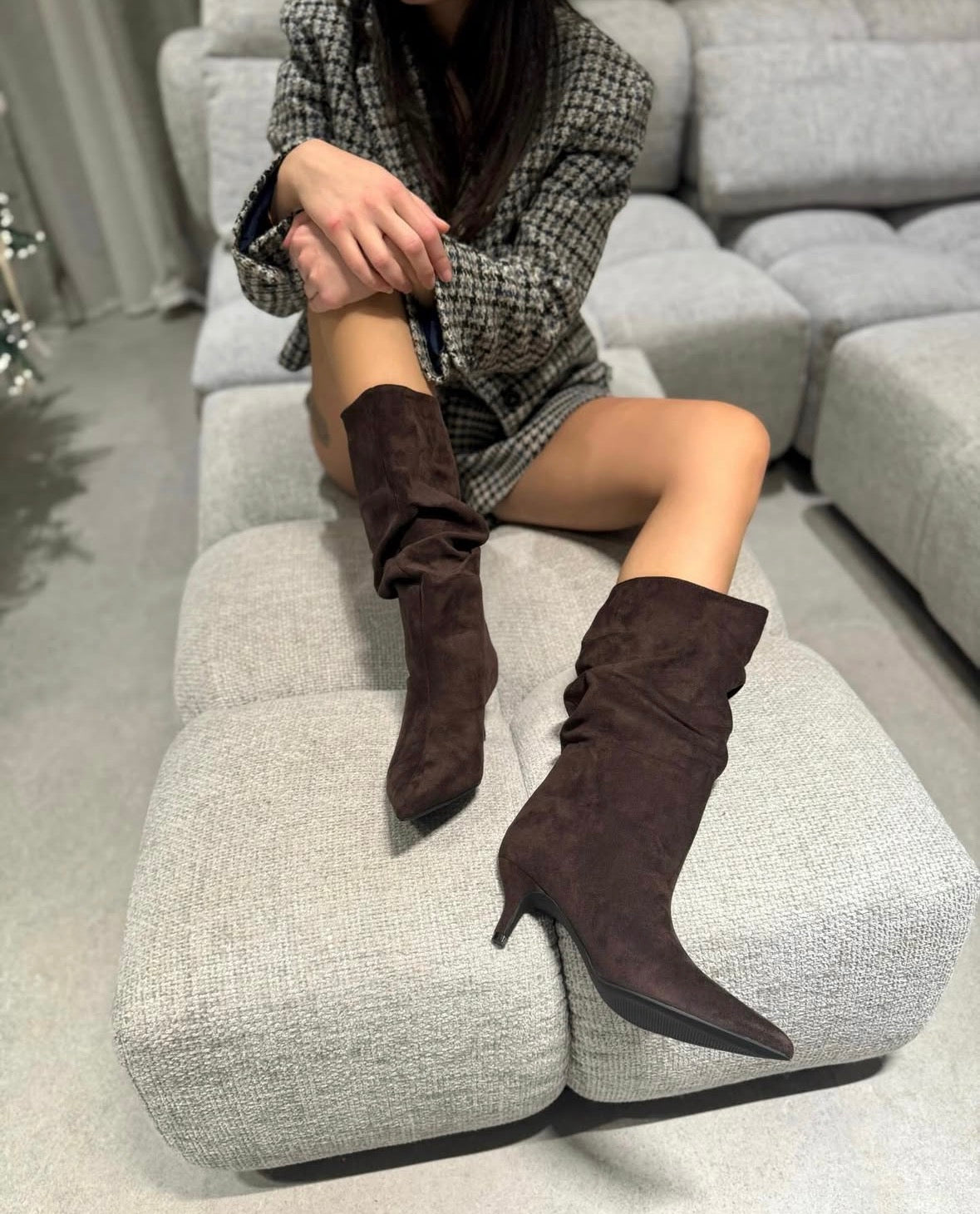 Stivaletto Vanna Camoscio TDM