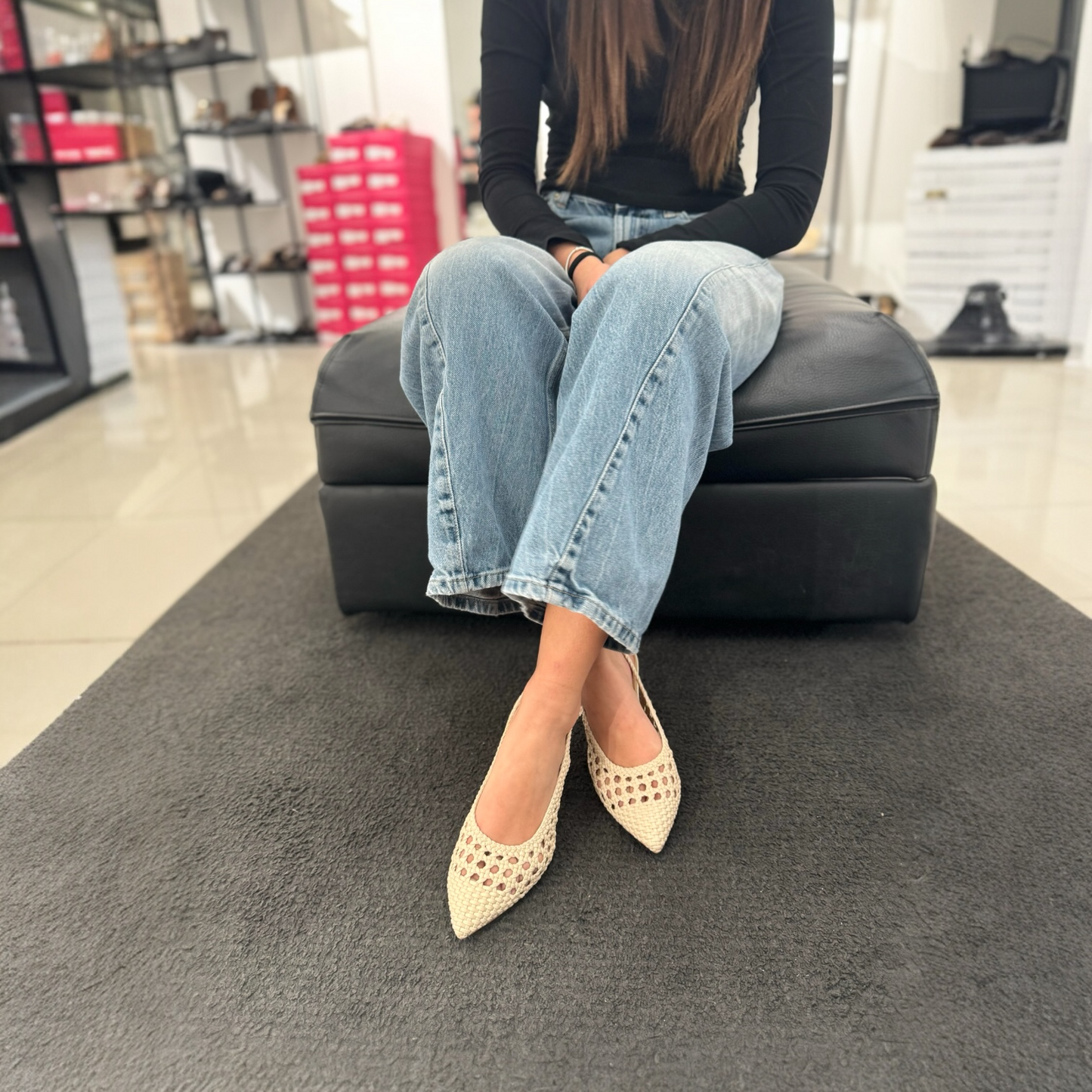 Slingback Positano Panna