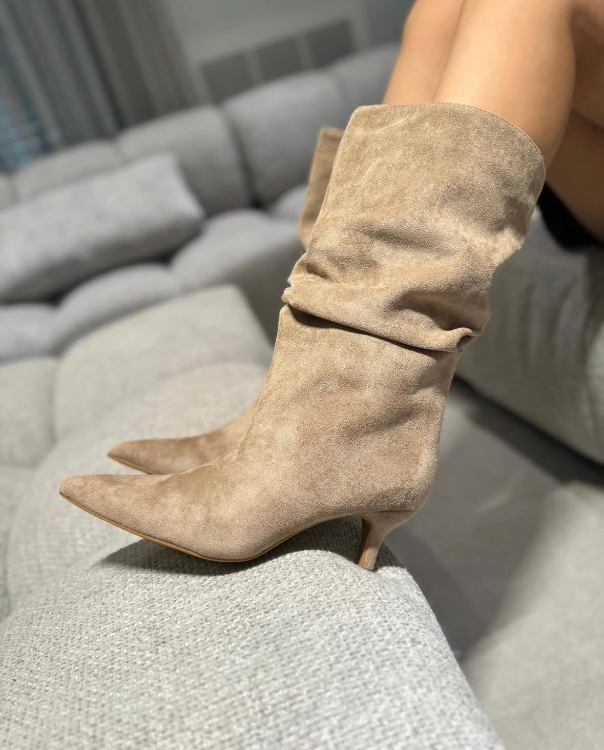 Stivaletto Vanna Beige