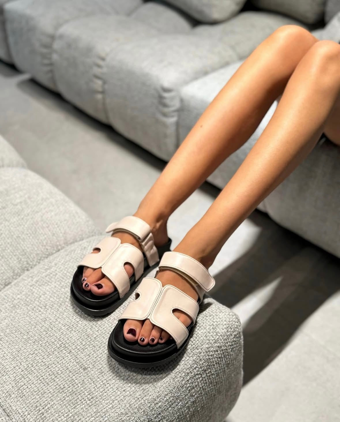 Ciabatta Herm Beige