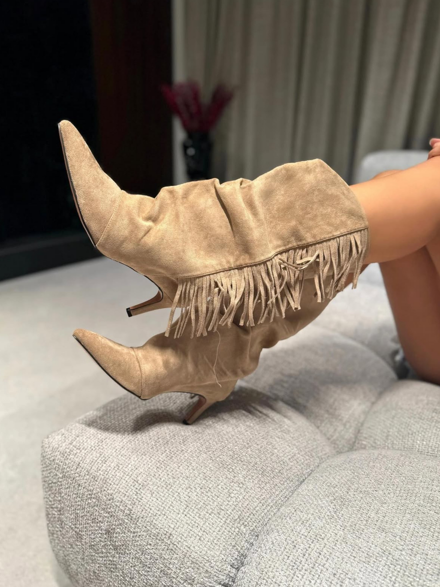 Stivale Effy Beige