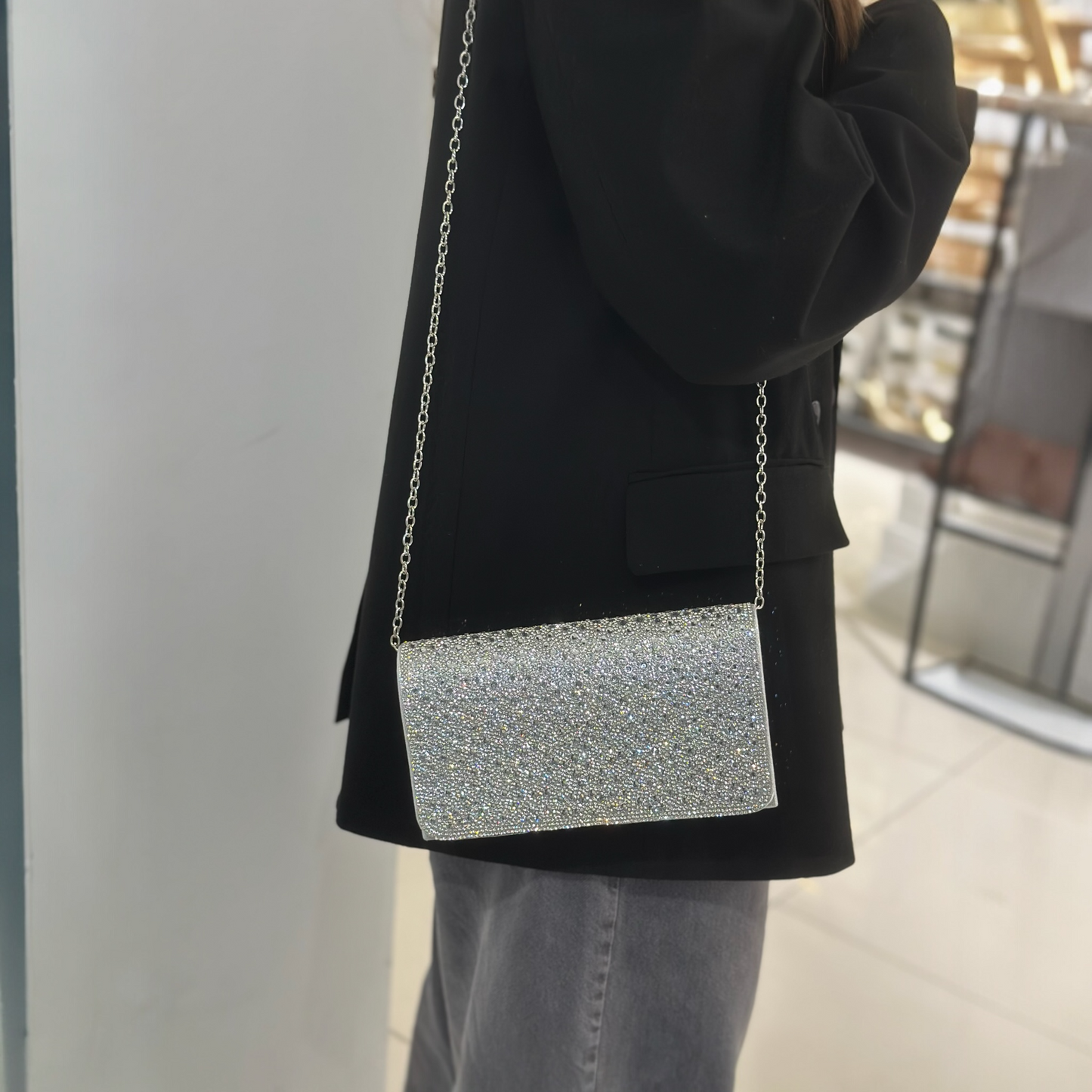 Borsa Leila Silver