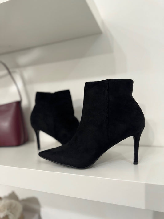 Stivaletto Melory Camoscio Nero