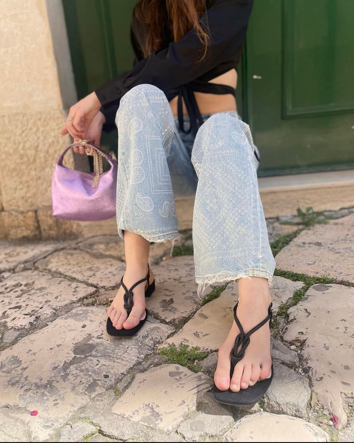 Infradito Azarey Nero