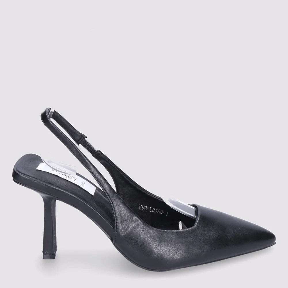 Slingback Ambra Black