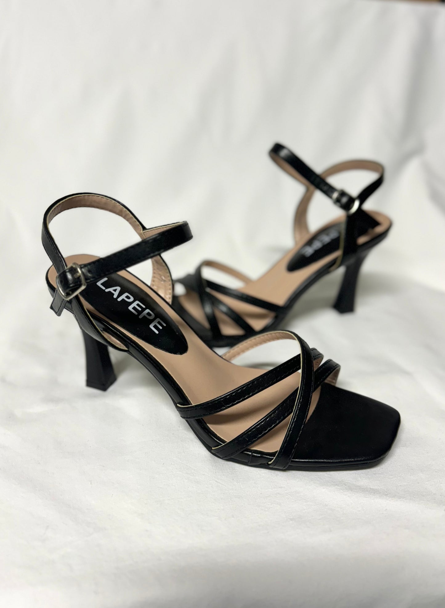 Slingback Nera Retinata