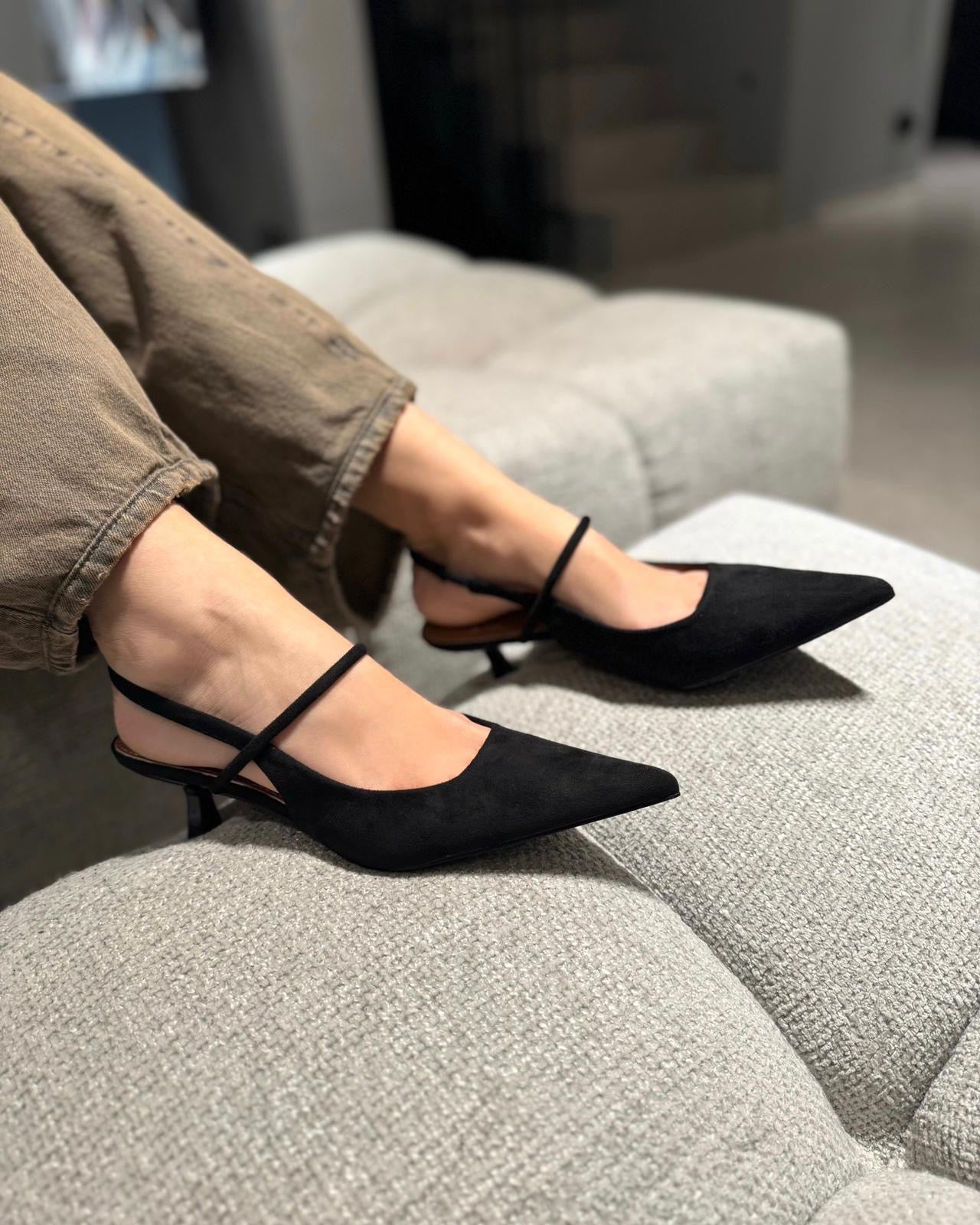 Slingback Flavia Black