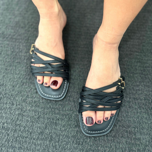 Slipper Soma Black