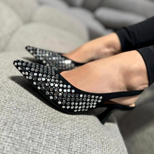 Slingback Martina Black