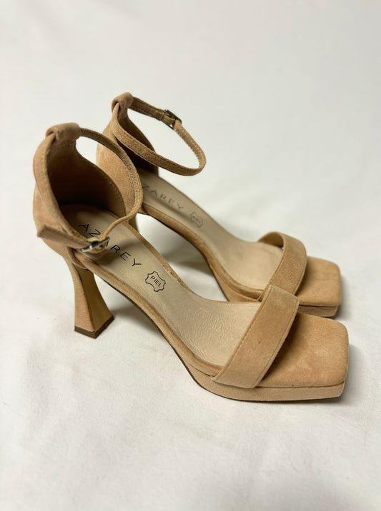 Sandalo Azarey Nude con Plateau