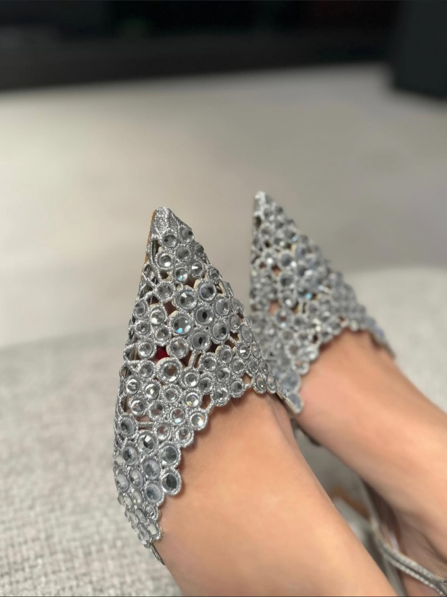 Décolleté Paolina Silver