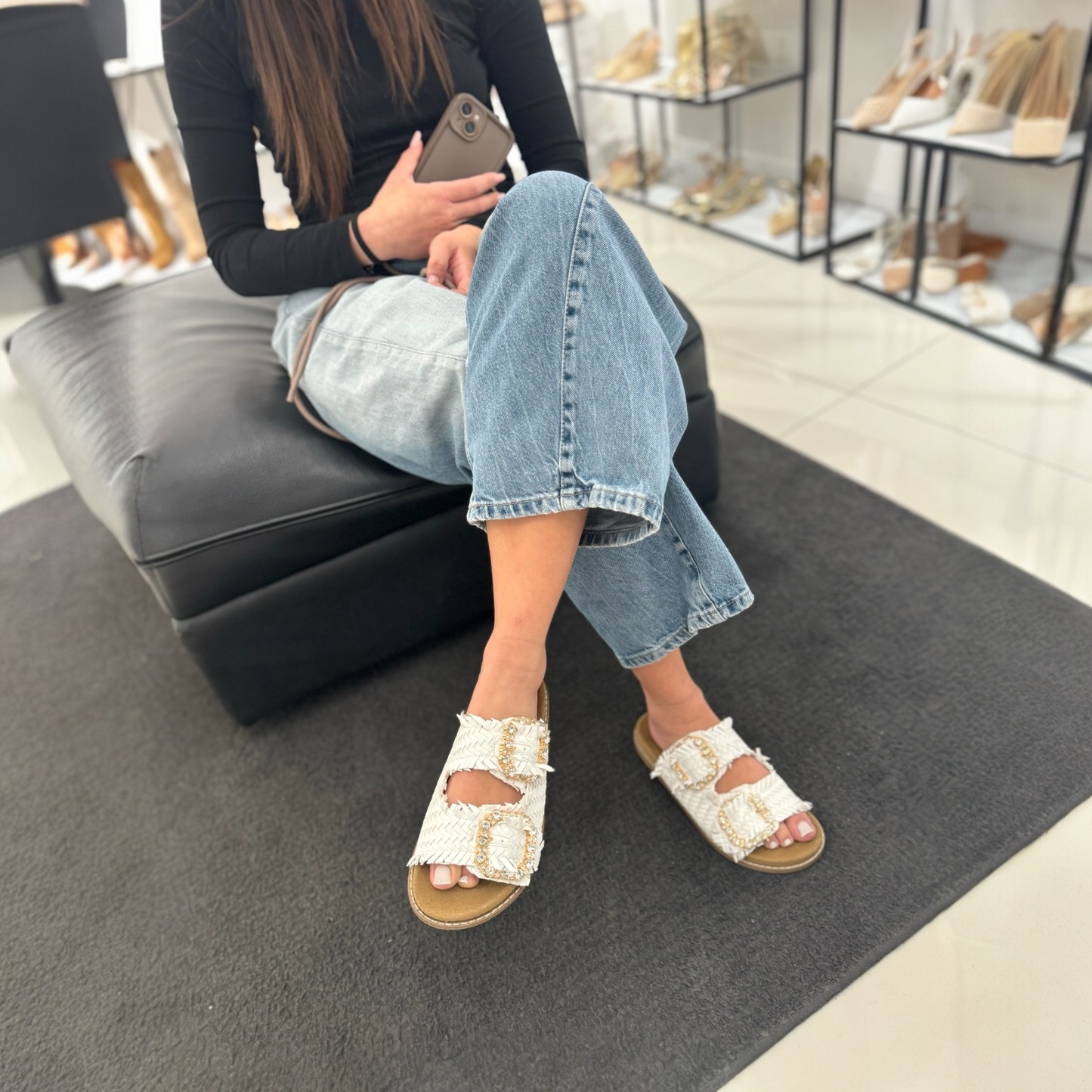 Sandali Bassi Kharisma Soft Bianco