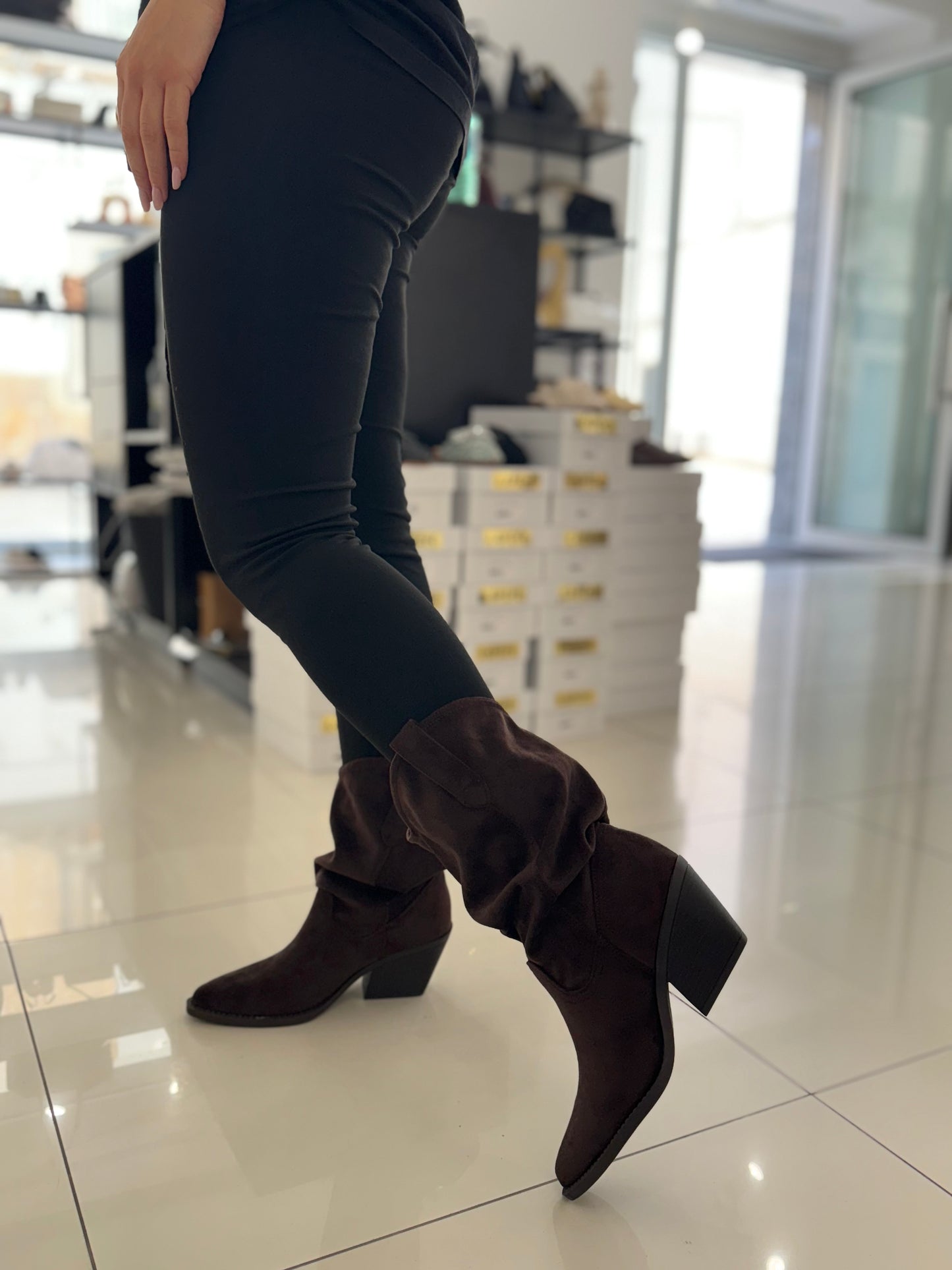 Stivaletto Texas Brown