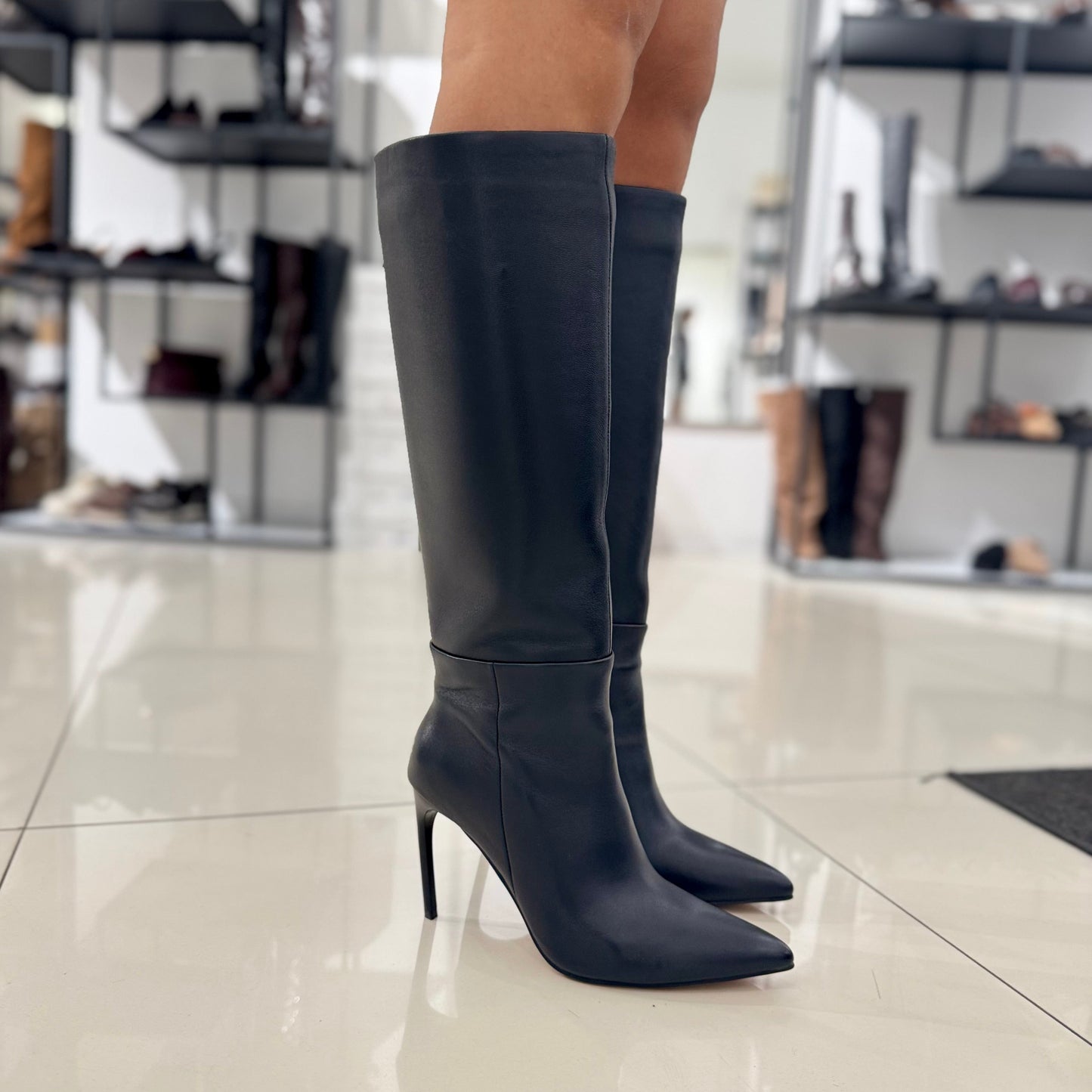 Stivale Nora NewYork Nappa Nero