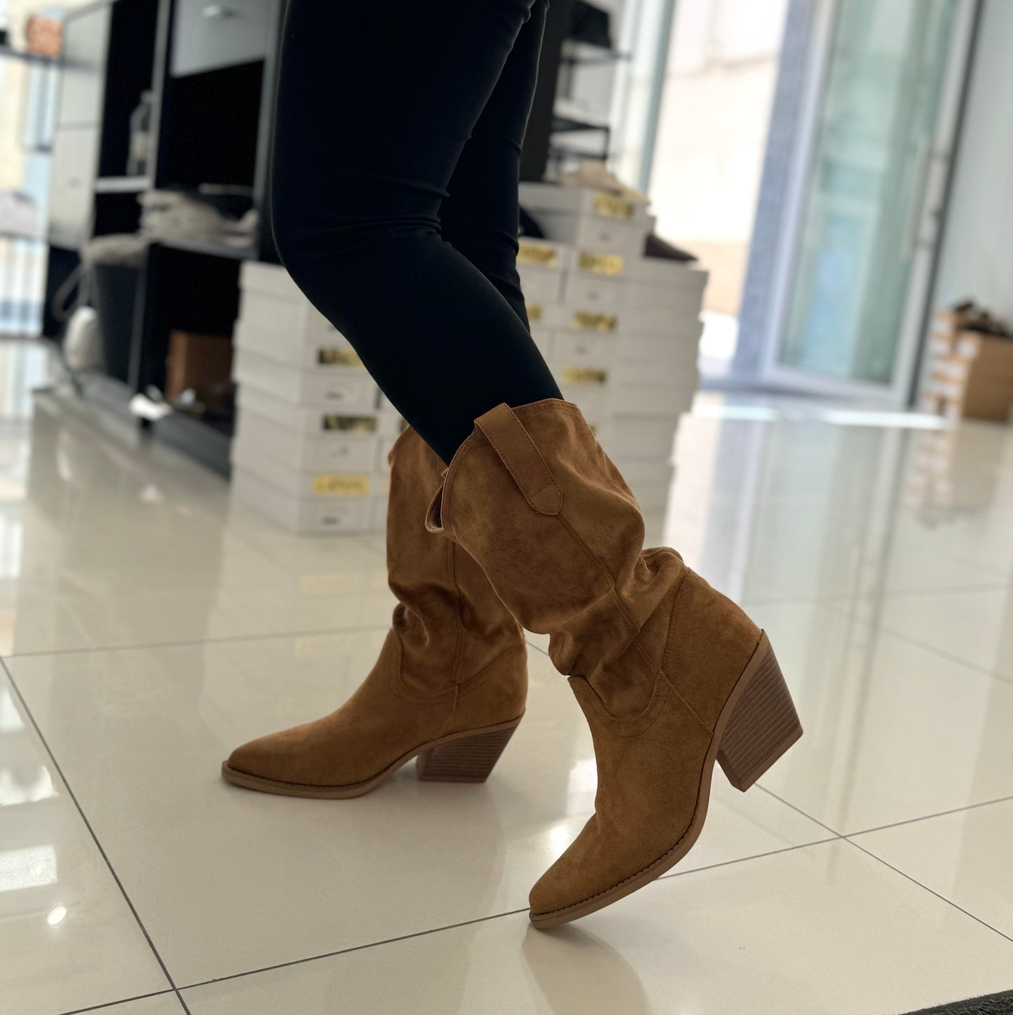 Stivaletto Texas Camel