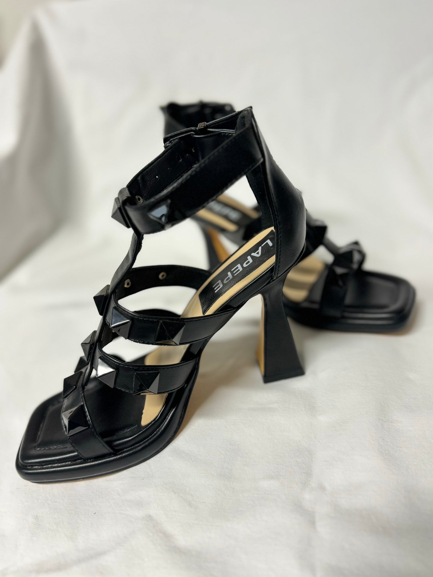 Sandali con Plateau Black